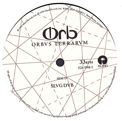 Orb - Orbus Terrarum Vinyl 2LP Limited Edition