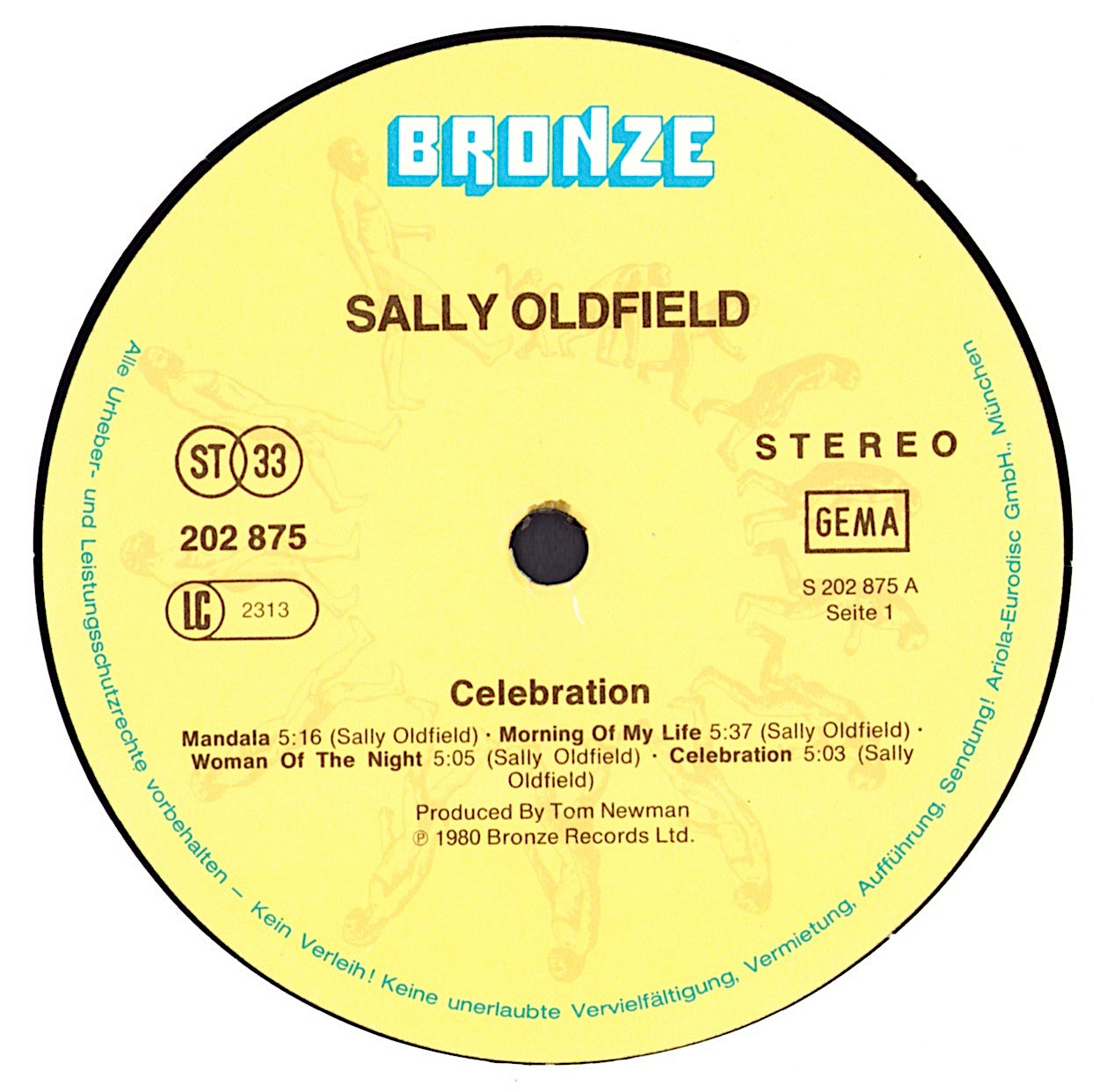 Sally Oldfield – Celebration Vinyl LP