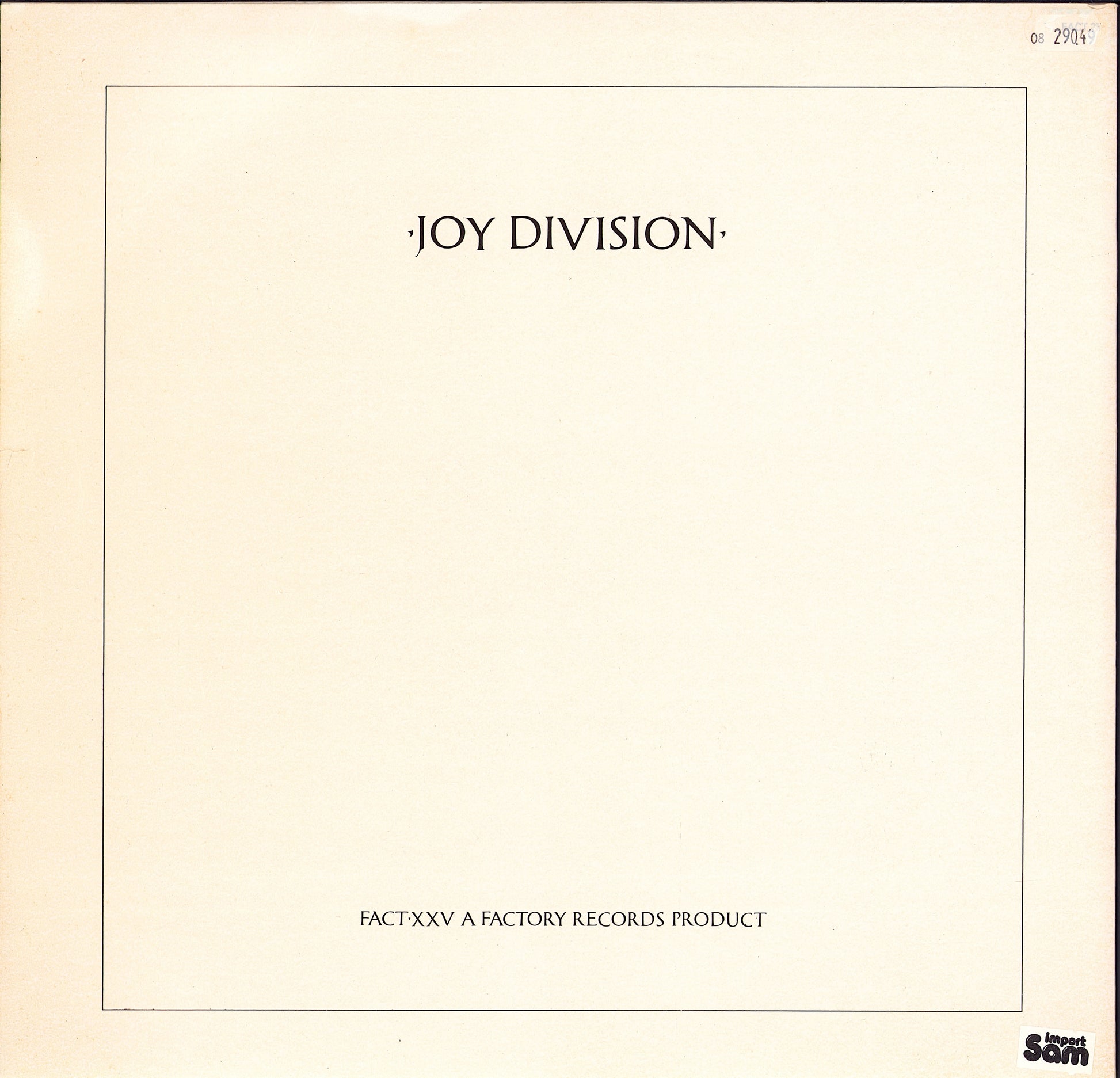 Joy Division ‎- Closer