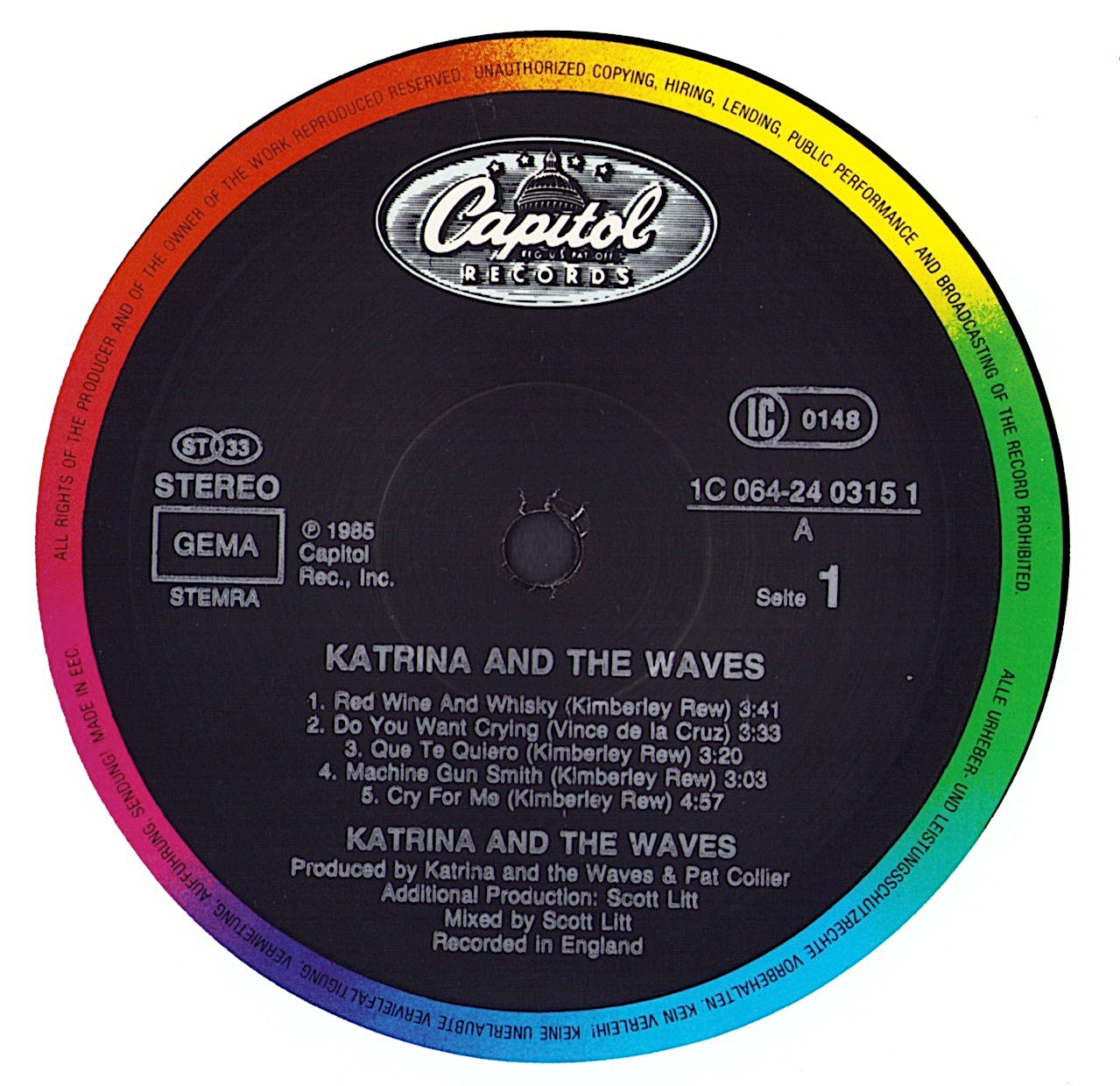 Katrina And The Waves – Katrina And The Waves Vinyl LP