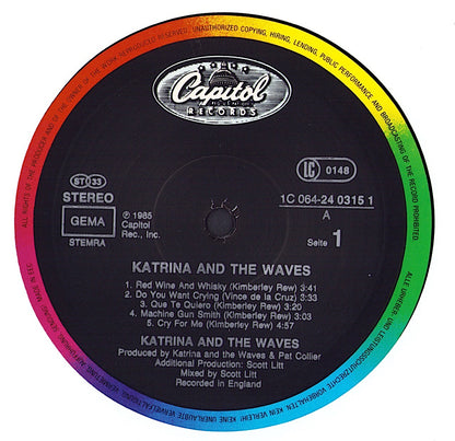 Katrina And The Waves – Katrina And The Waves Vinyl LP