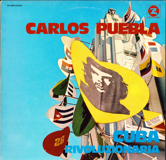 Carlos Puebla ‎- Cuba Rivoluzionaria Vinyl LP