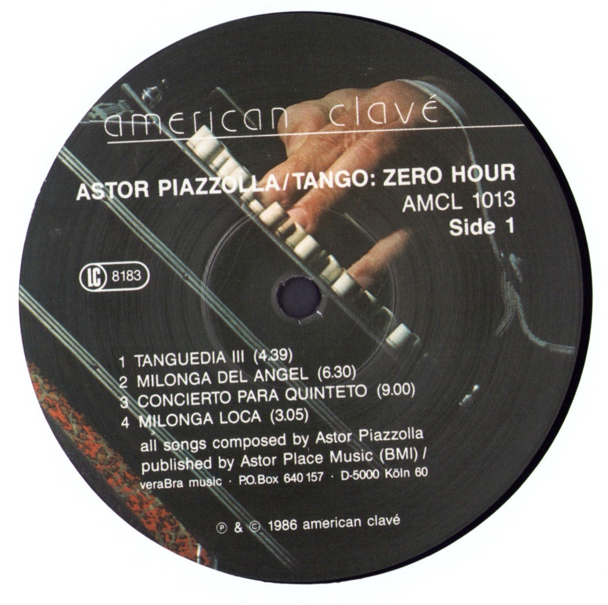 Astor Piazzolla Y Su Quinteto Tango Nuevo - Tango: Zero Hour / Nuevo Tango: Hora Zero Vinyl LP