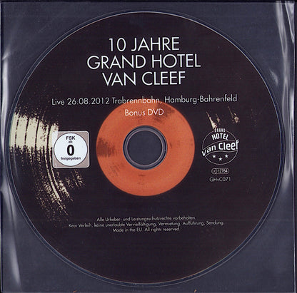 10 Jahre Grand Hotel van Cleef - Live - White Vinyl LP + DVD