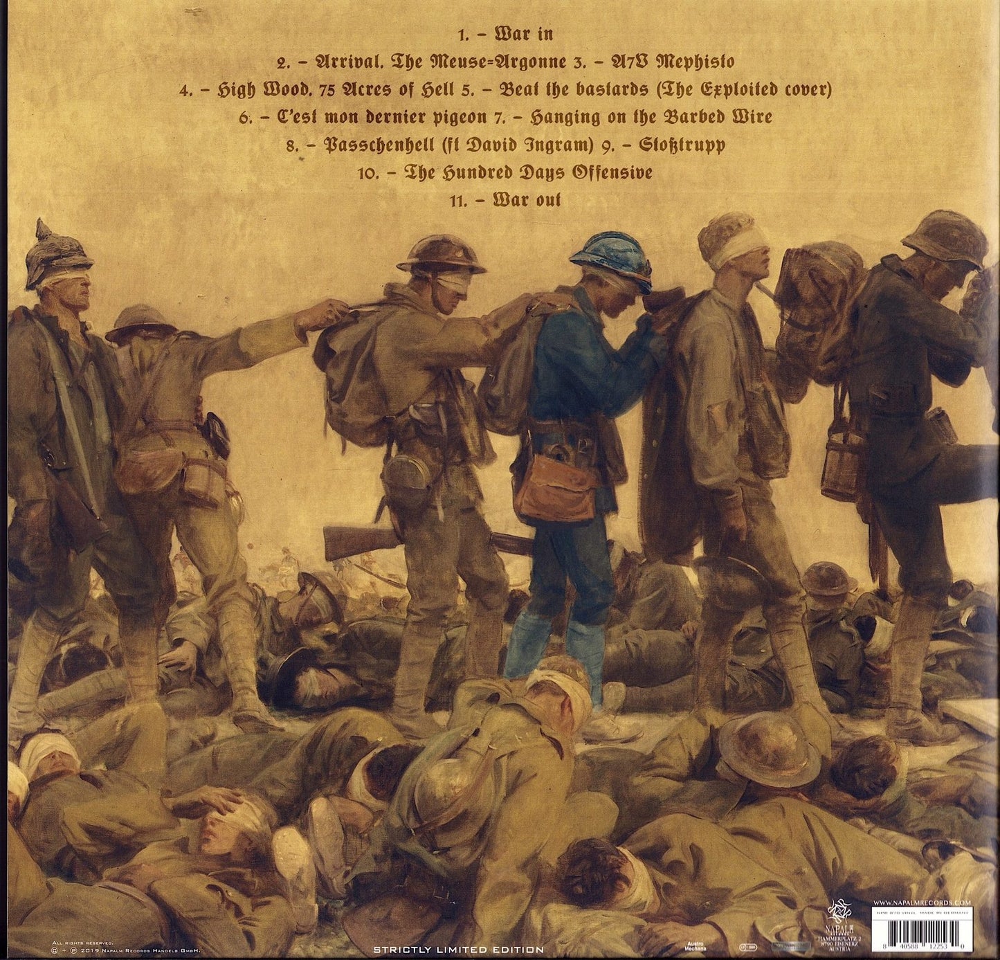 1914 – The Blind Leading The Blind Vinyl 2LP Limited Edition