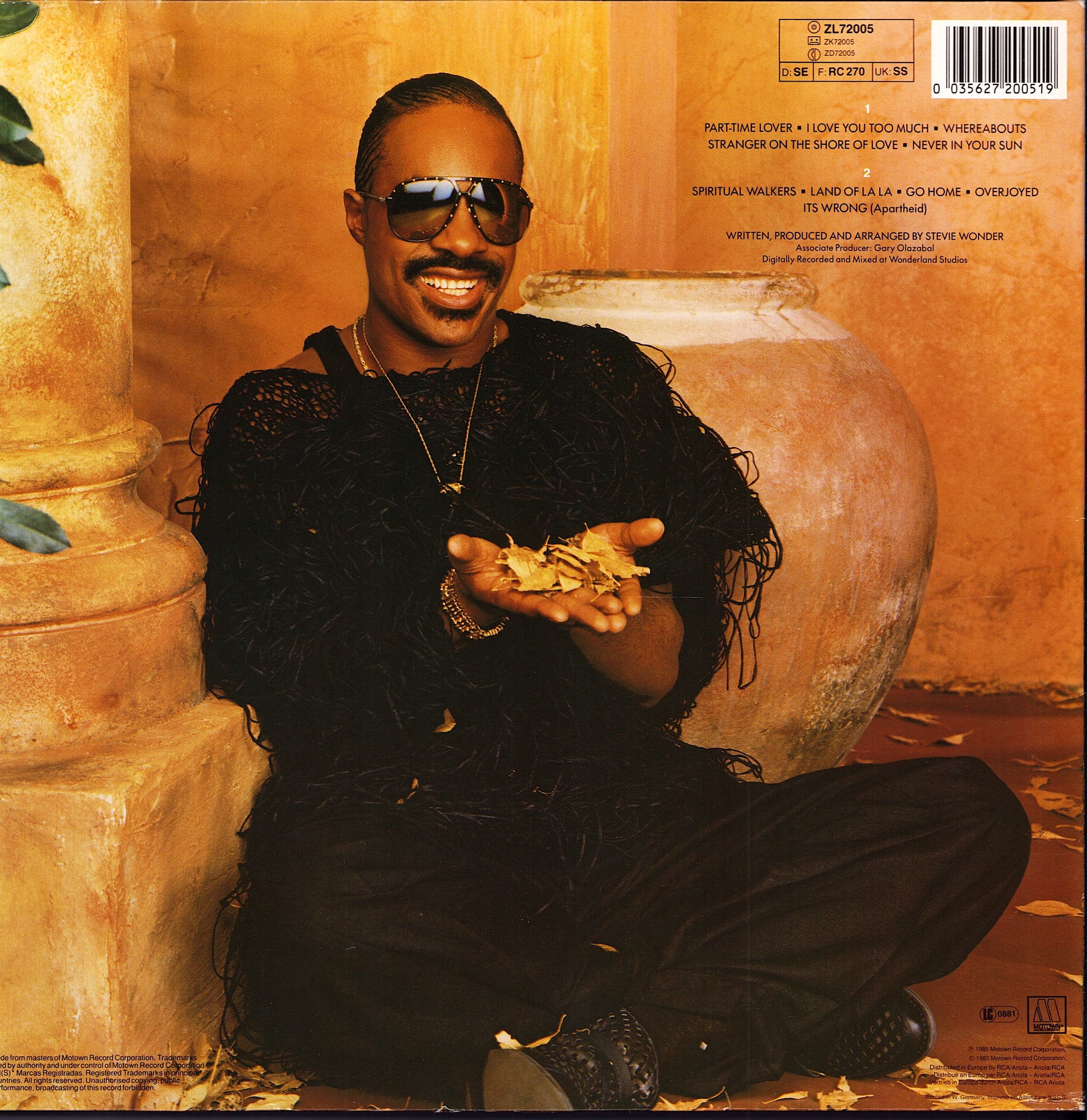 Stevie Wonder – In Square Circle Vinyl LP