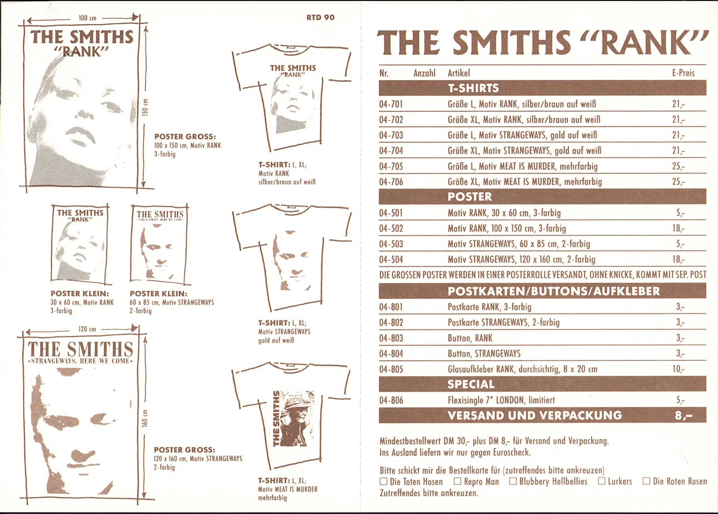 The Smiths ‎- Rank (Vinyl LP) – Devinylhunter-Records