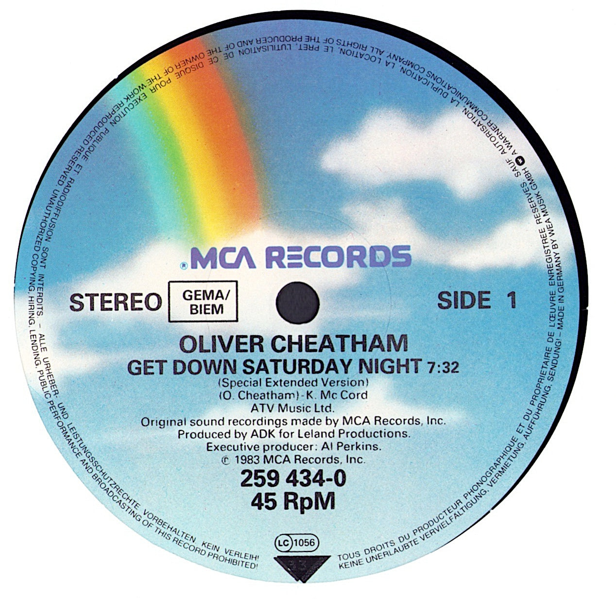 Oliver Cheatham – Get Down Saturday Night Extended Version