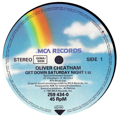 Oliver Cheatham – Get Down Saturday Night Extended Version