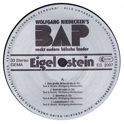 Wolfgang Niedecken's BAP - Rockt Andere Kölsche Leeder Vinyl LP