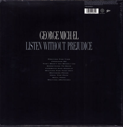 George Michael - Listen Without Prejudice Vol. 1 Crystal Clear Transparent Vinyl LP Limited Edition