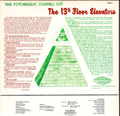 The 13th Floor Elevators - The Psychedelic Sounds Of The 13th Floor Elevators Vinyl LP