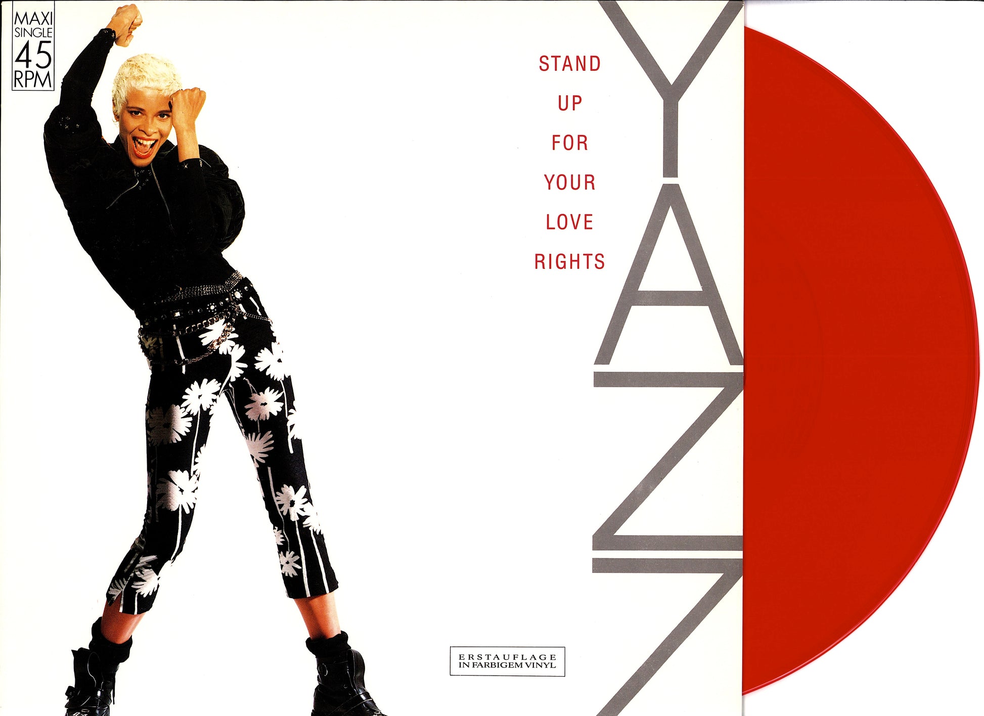 Yazz – Stand Up For Your Love Rights Vinyl 12" Maxi-Single | DE Original | 1988