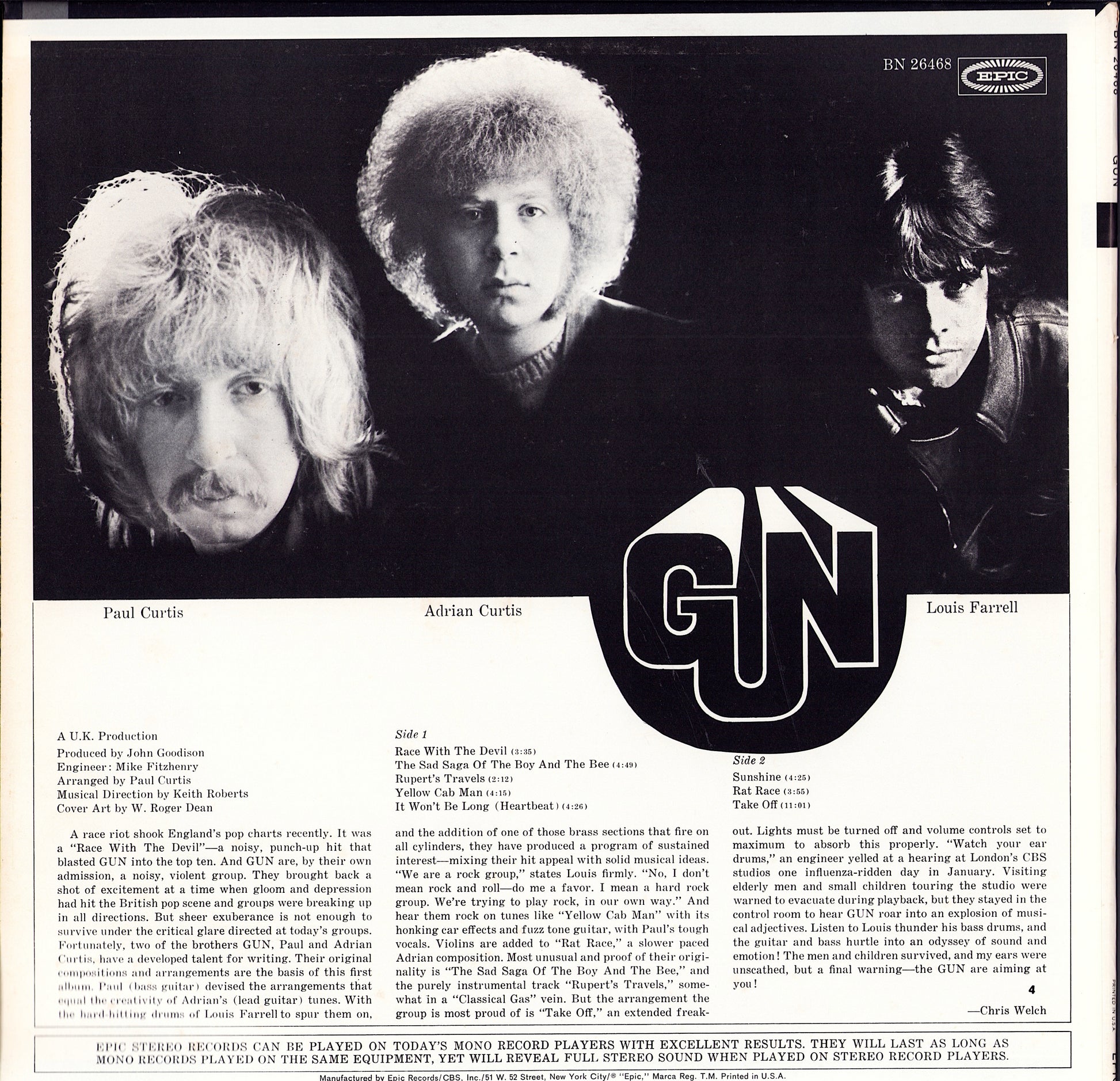 Gun - Gun Vinyl LP