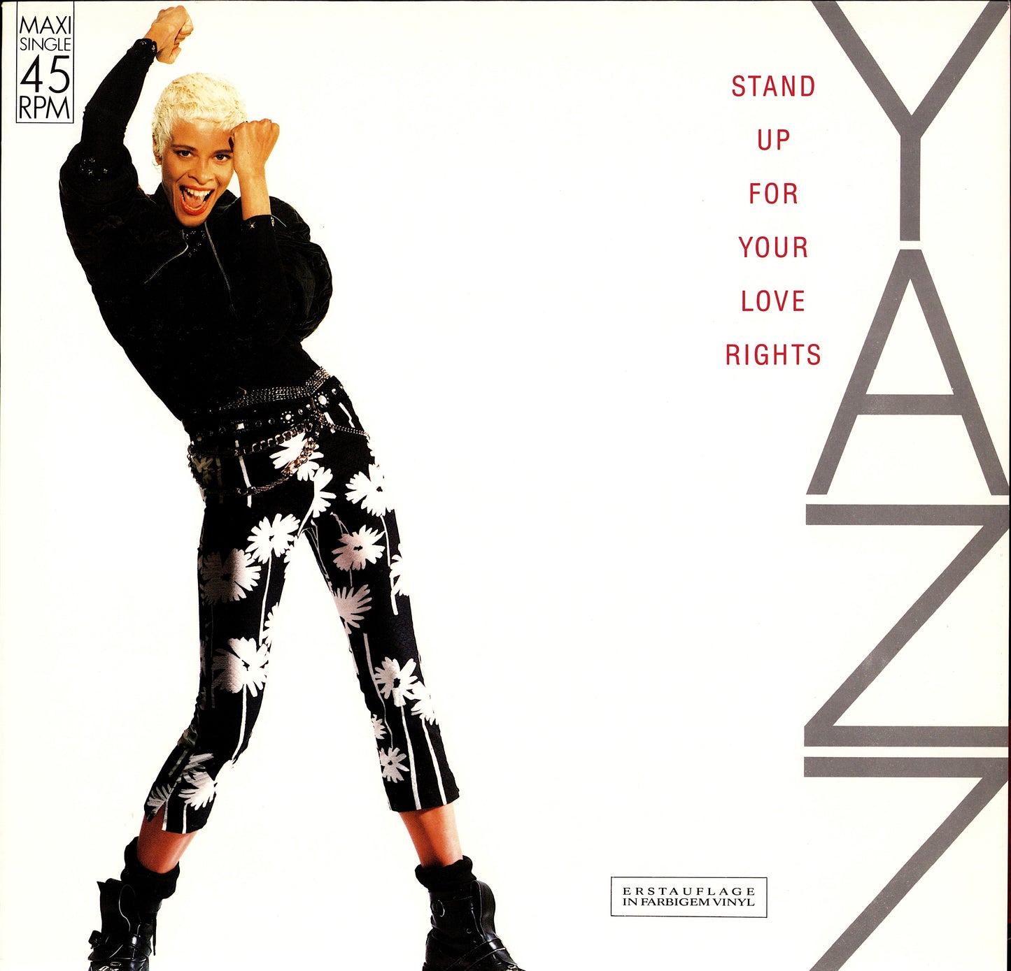 Yazz – Stand Up For Your Love Rights Vinyl 12" Maxi-Single | DE Original | 1988
