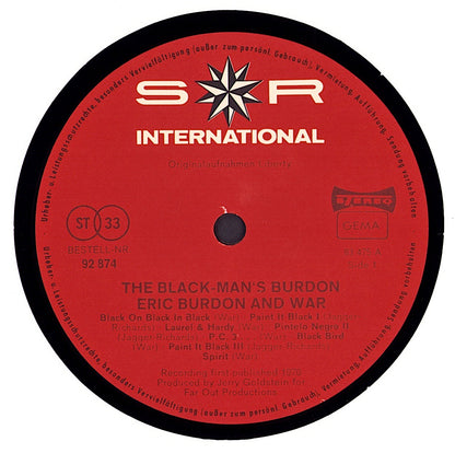 Eric Burdon And War - The Black-Man's Burdon