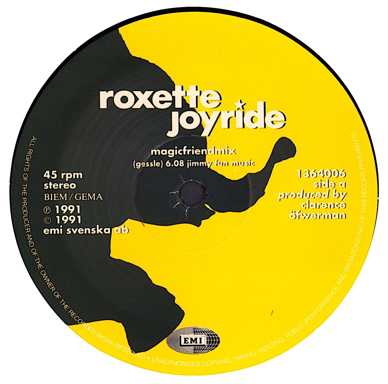 Roxette - Joyride Magicfriendmix Vinyl 12" Maxi-Single