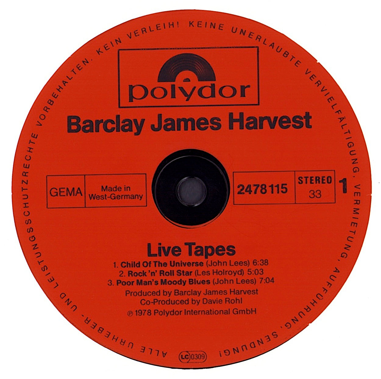 Barclay James Harvest - Live Tapes