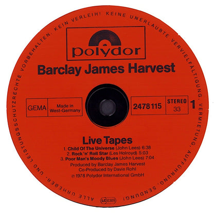 Barclay James Harvest - Live Tapes