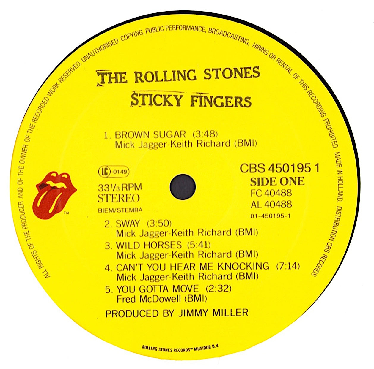 The Rolling Stones - Sticky Finger