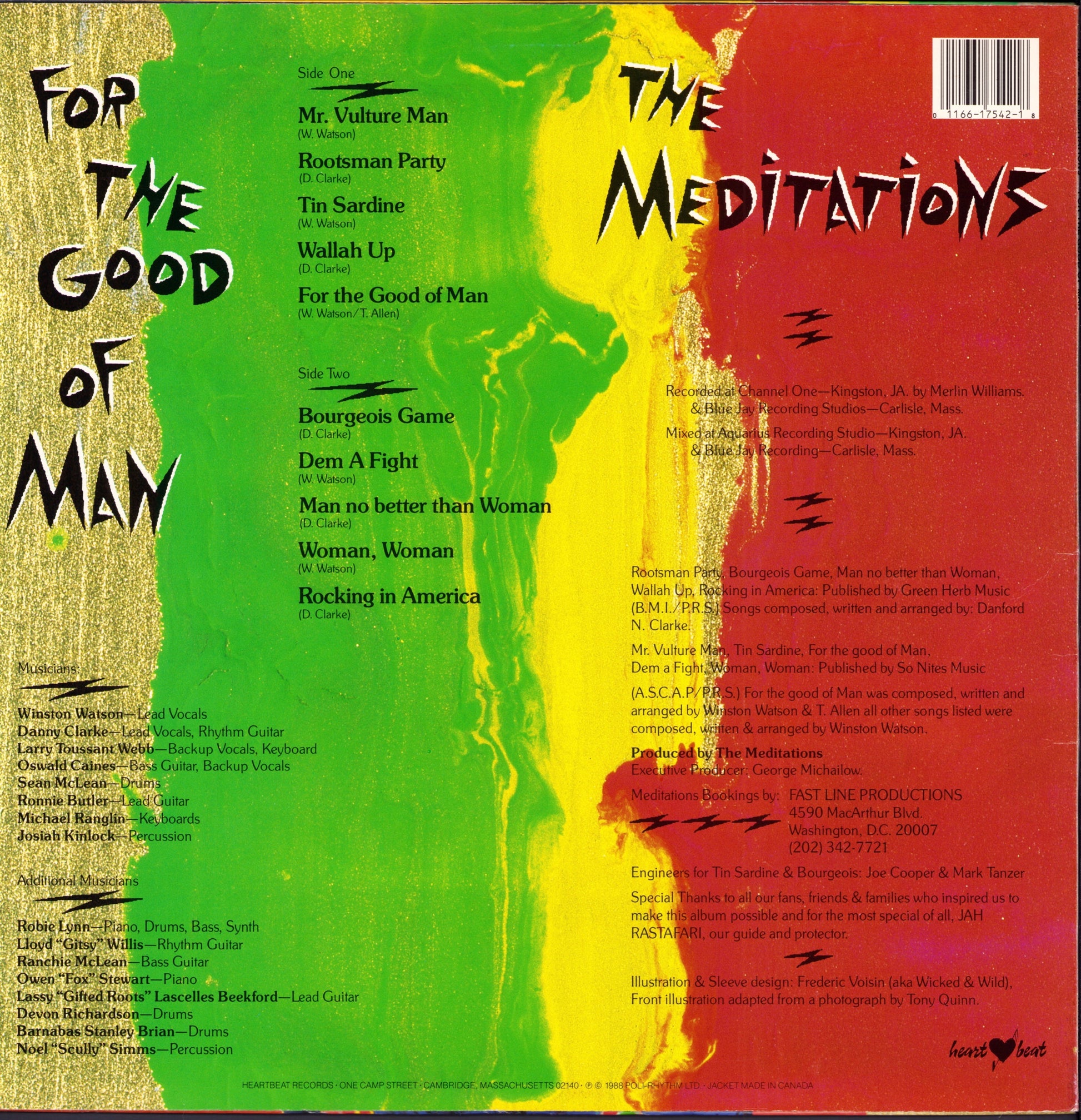 The Meditations - For The Good Of Man Vinyl LP
