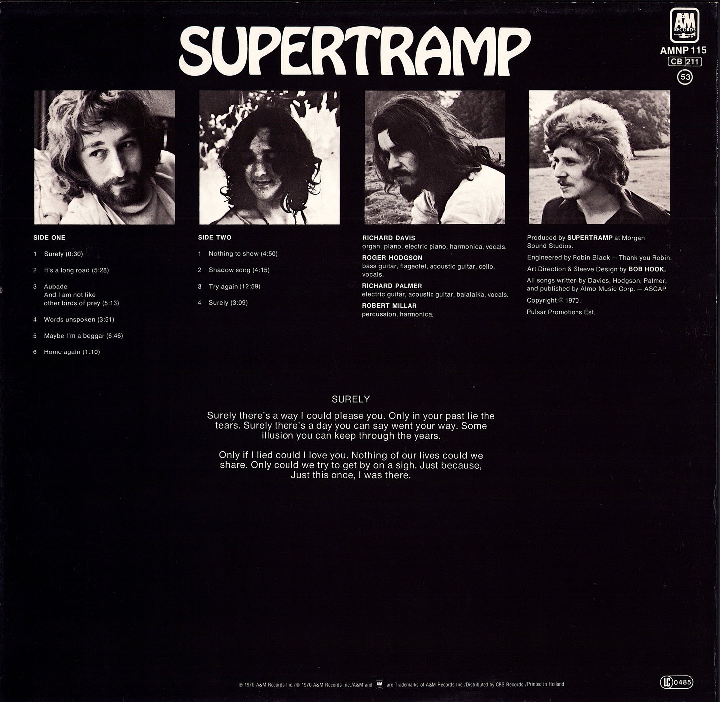 Supertramp - Supertramp Vinyl LP