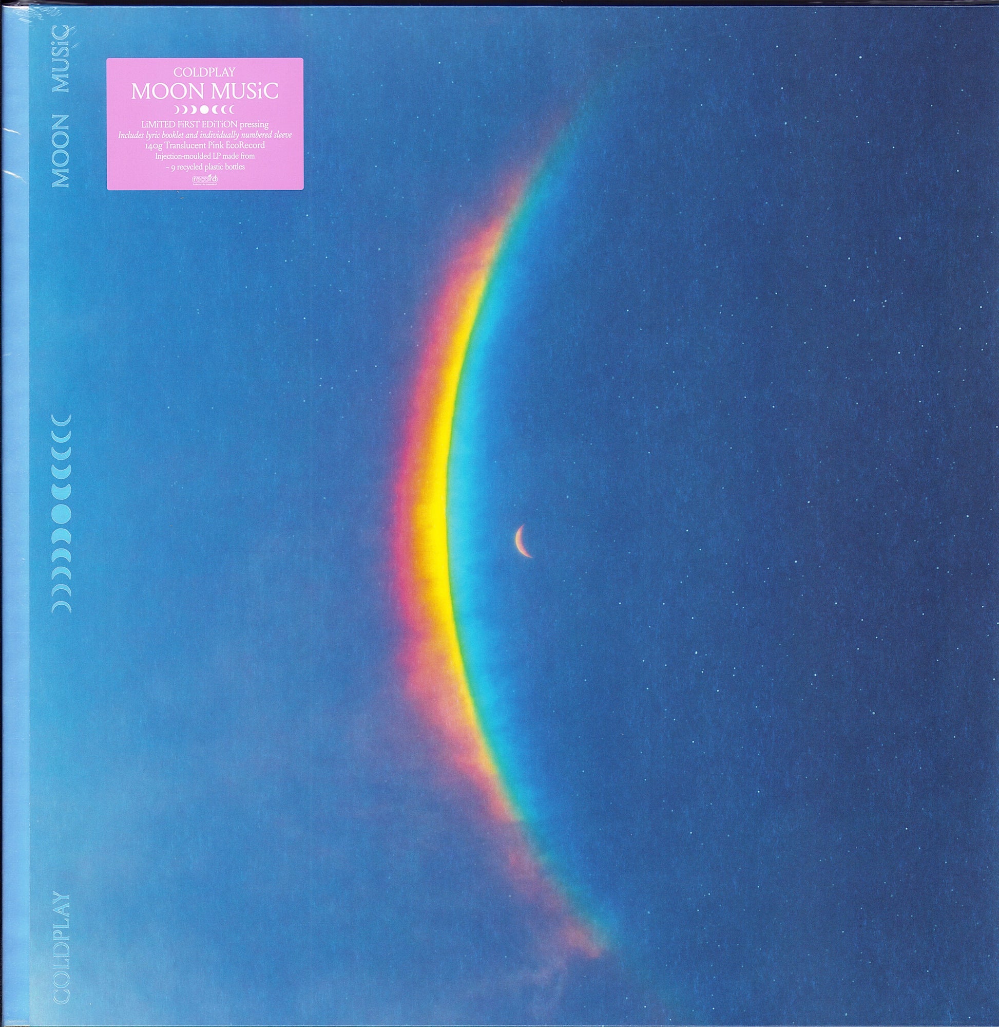 Coldplay - Moon Music Pink Translucent Vinyl LP Limited Edition