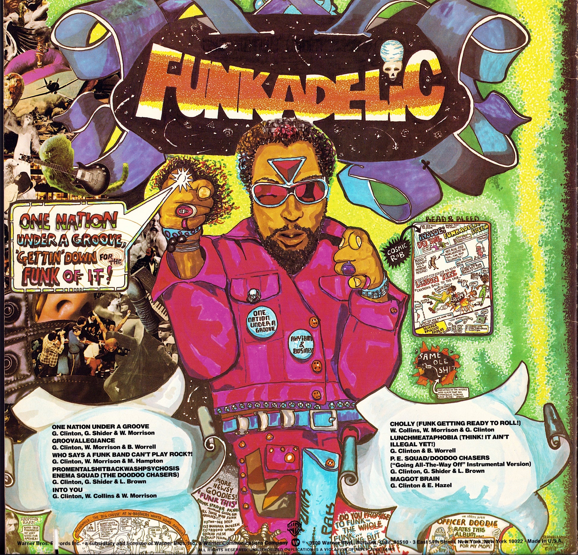 Funkadelic - One Nation Under A Groove Vinyl LP + 7" EP