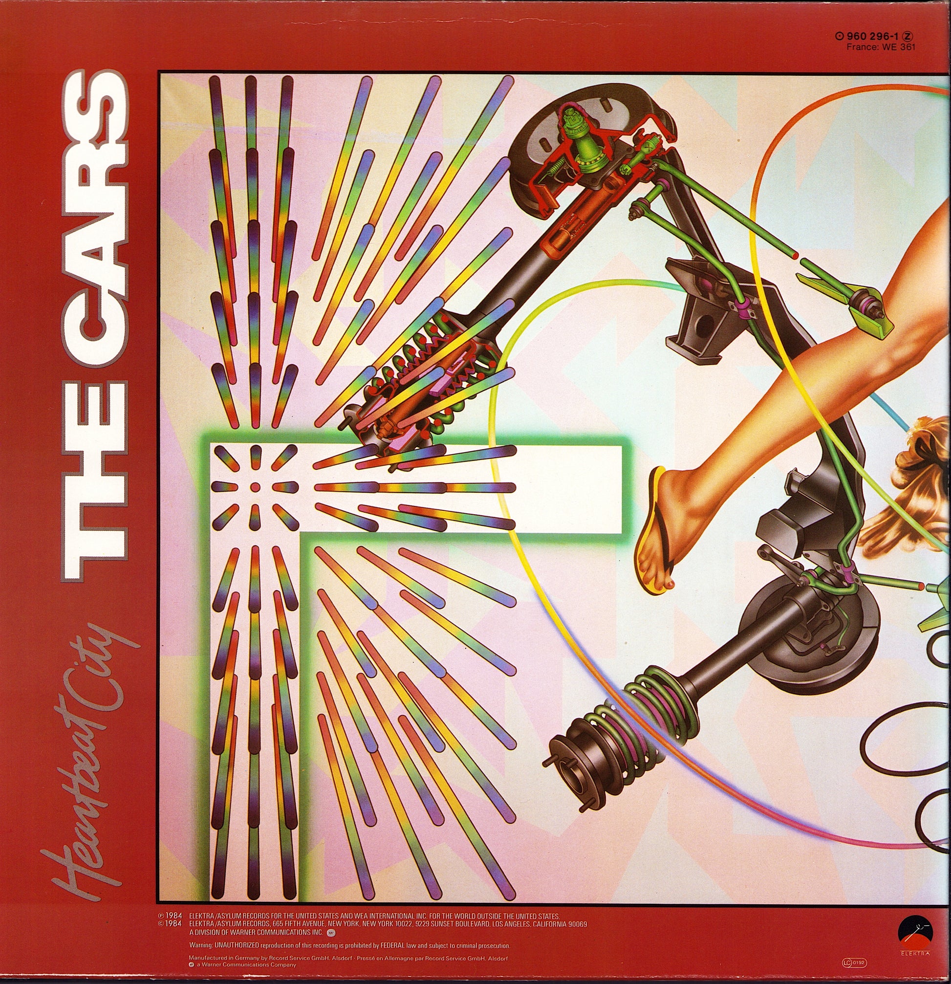 The Cars - Heartbeat City VinylLP