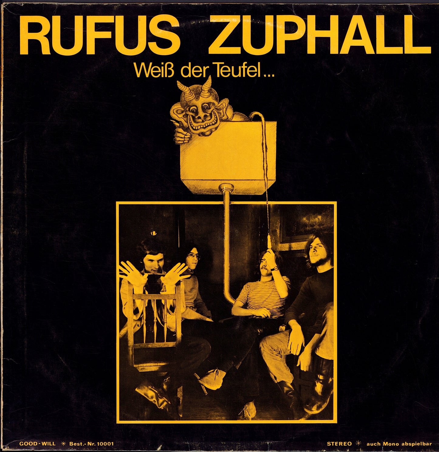 Rufus Zuphall ‎– Weiß Der Teufel Vinyl LP