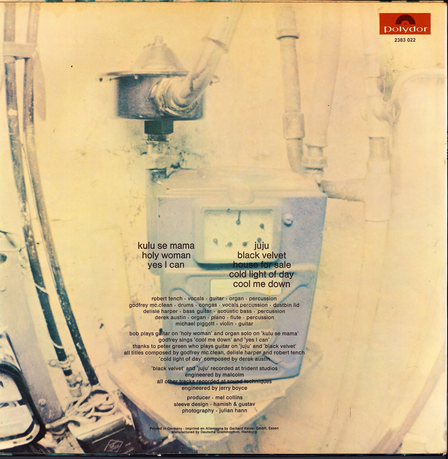 Gass - Juju Vinyl LP