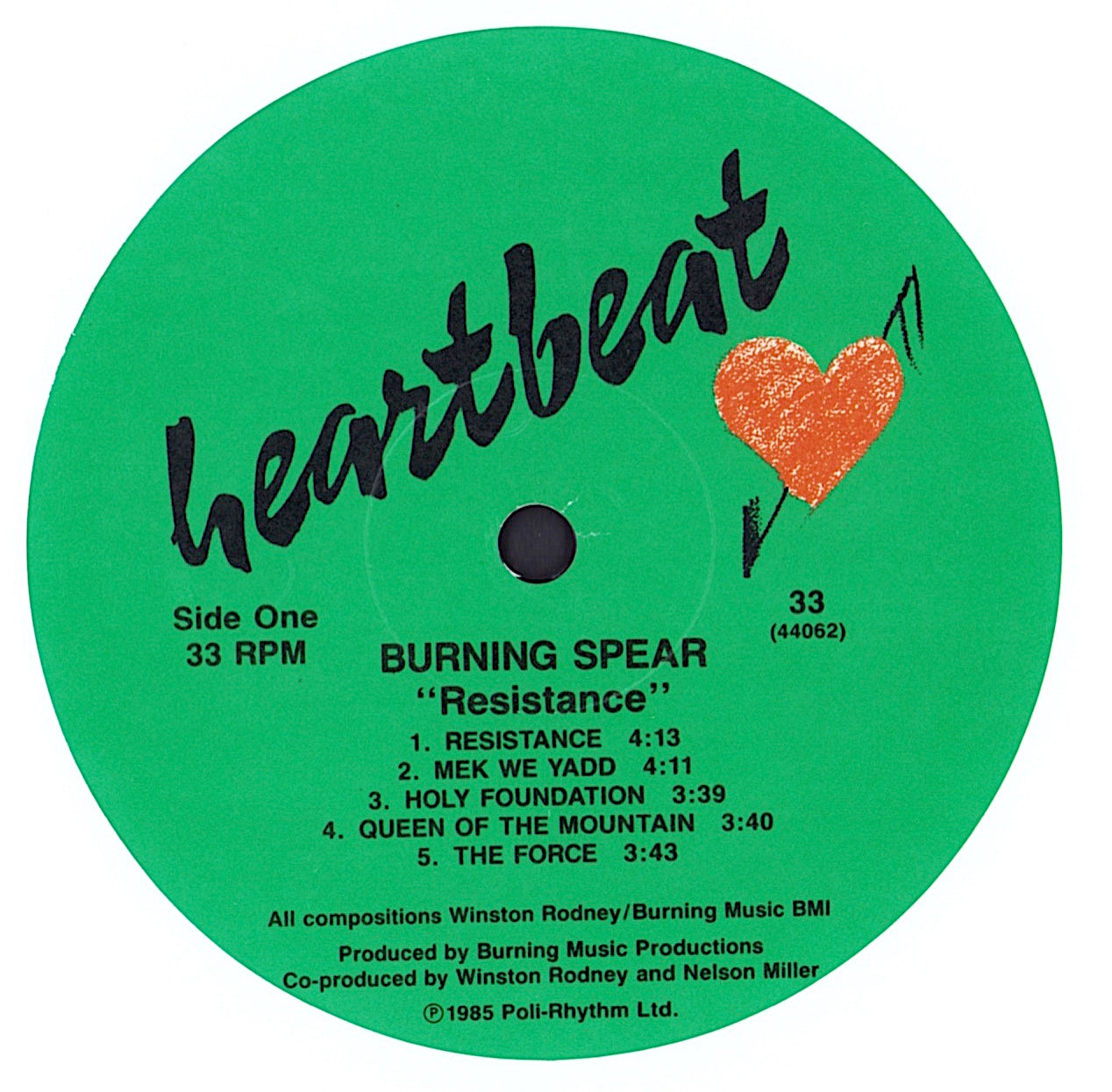 Burning Spear ‎- Resistance Vinyl LP