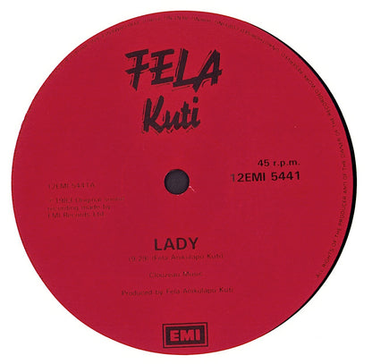 Fela Kuti ‎- Lady Vinyl 12" Maxi-Single