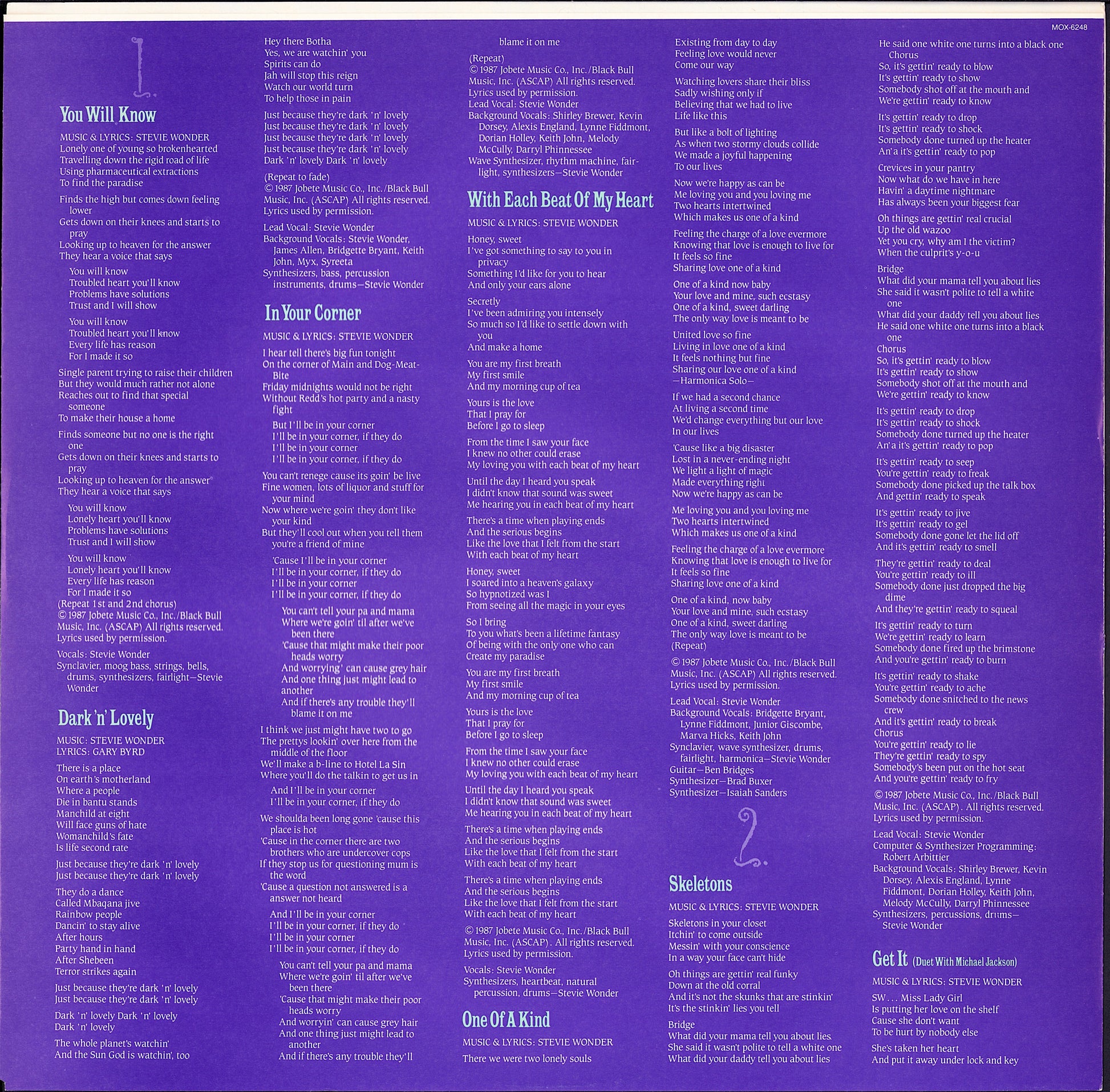 Stevie Wonder – Characters Vinyl LP