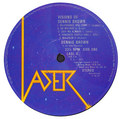 Dennis Brown - Visions Of Dennis Brown Vinyl LP
