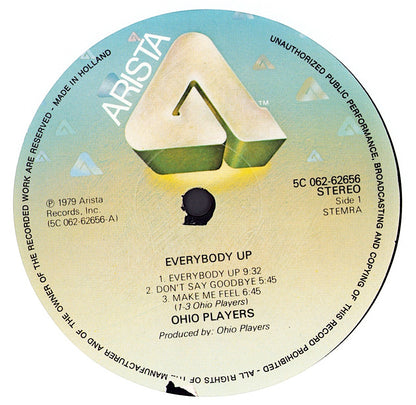 Ohio Players - Everybody Up Vinyl LP