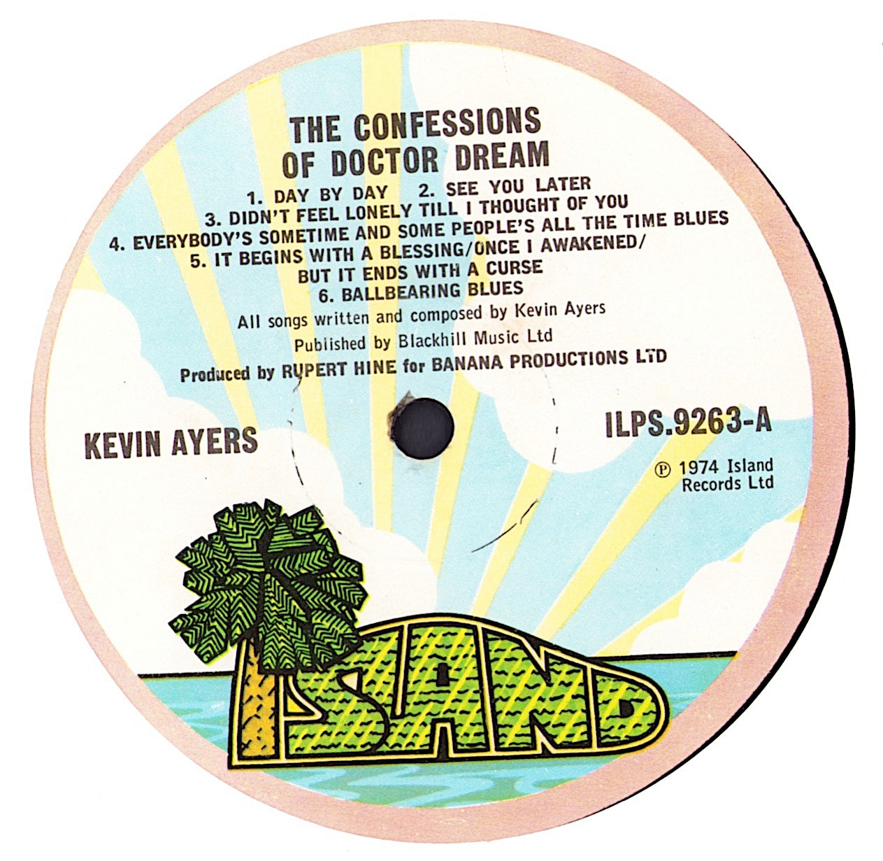 Kevin Ayers ‎- The Confessions Of Dr. Dream And Other Stories Vinyl LP