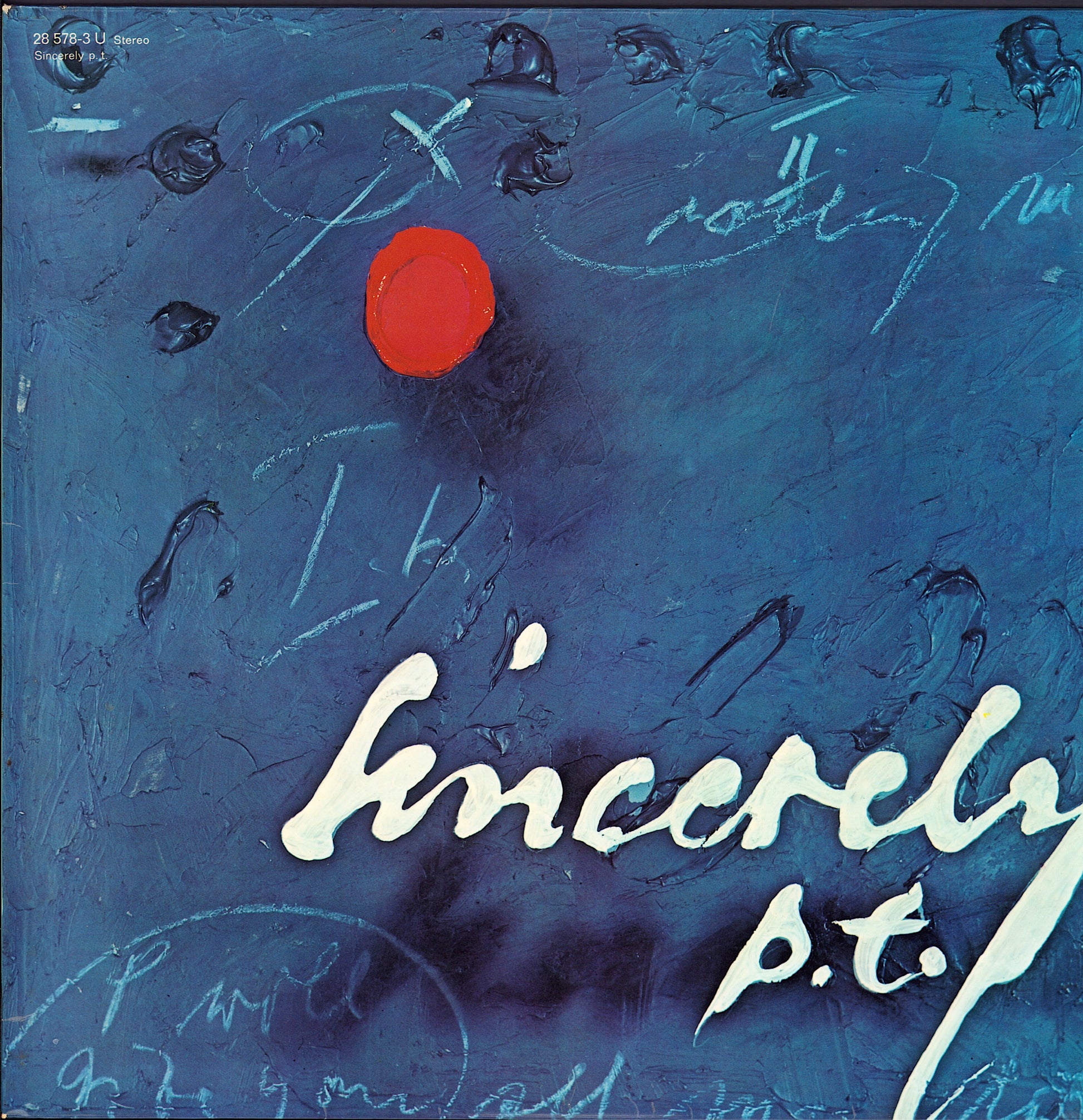 Sincerely P.T. ‎- Sincerely P.T. Vinyl LP