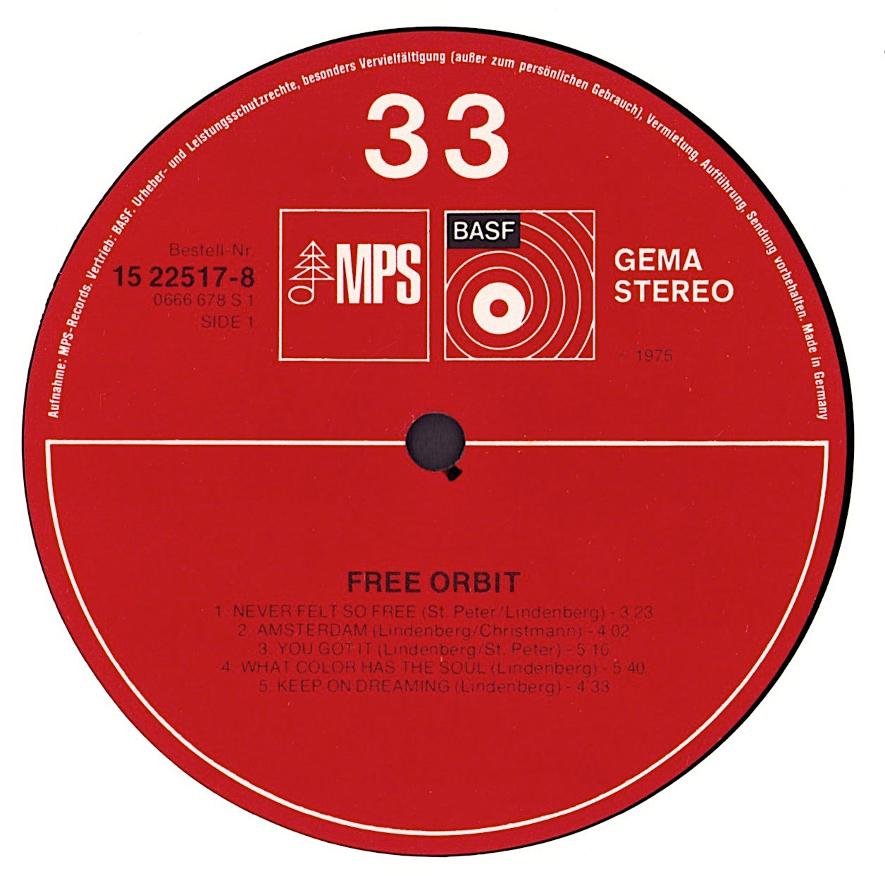 Free Orbit - Free Orbit Vinyl LP