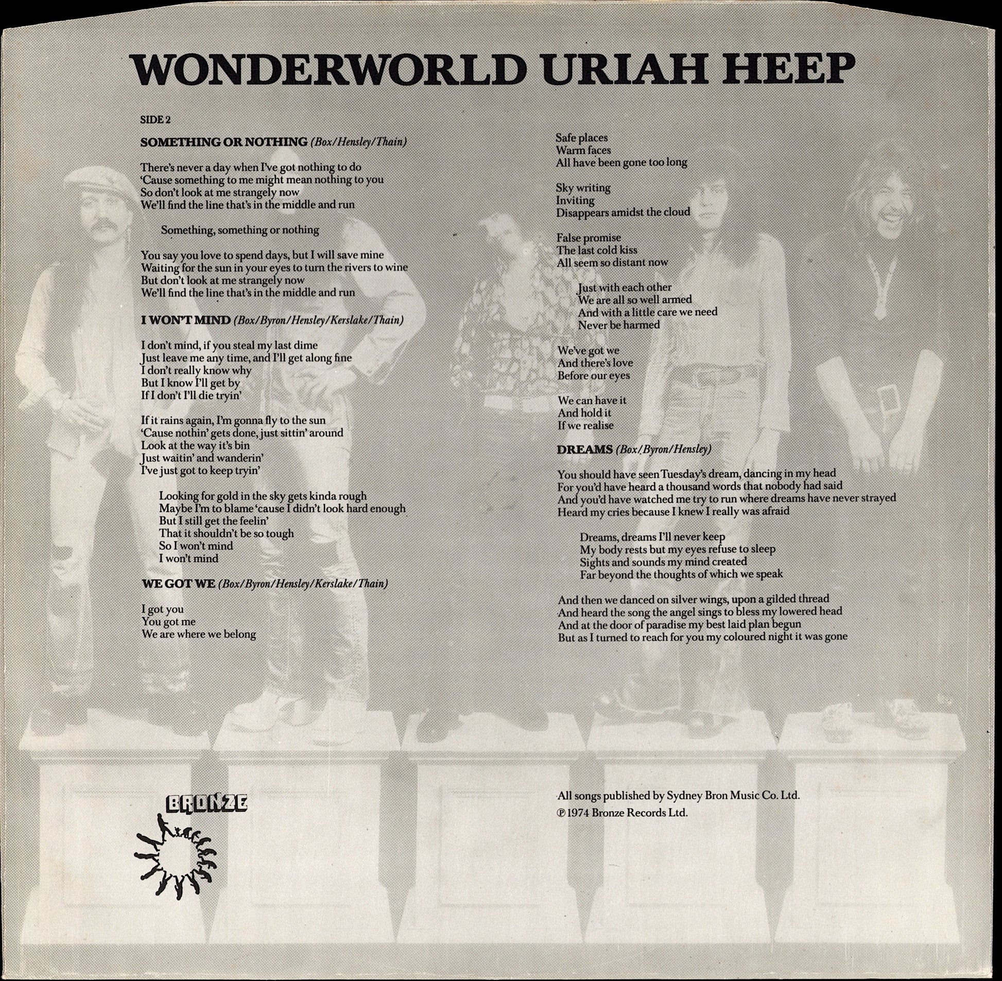 Uriah Heep ‎– Salisbury Vinyl LP Kopie