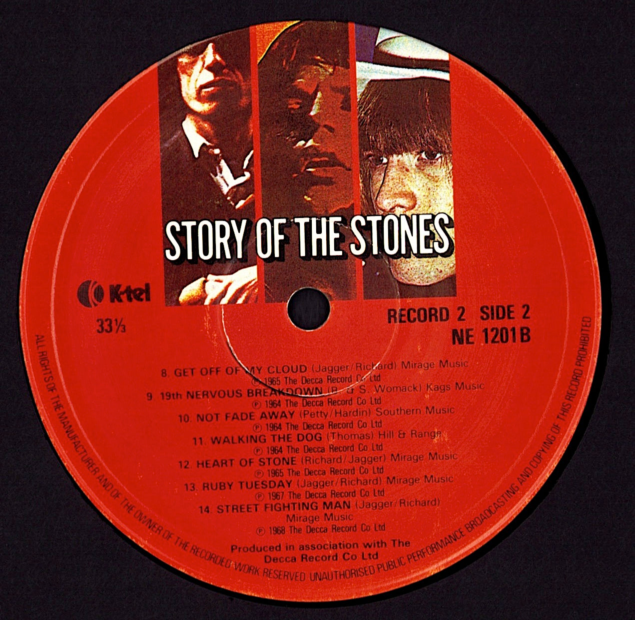 The Rolling Stones ‎– Story Of The Stones (Vinyl 2LP - UK 1982)