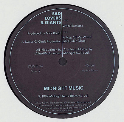 Sad Lovers & Giants - White Russians Vinyl 12"