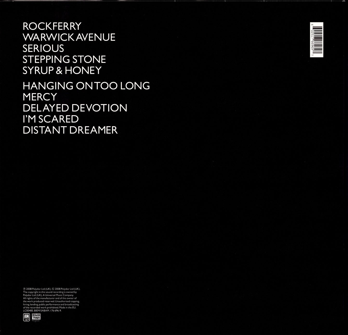 Duffy – Rockferry (Vinyl LP, EU Original, 2008)