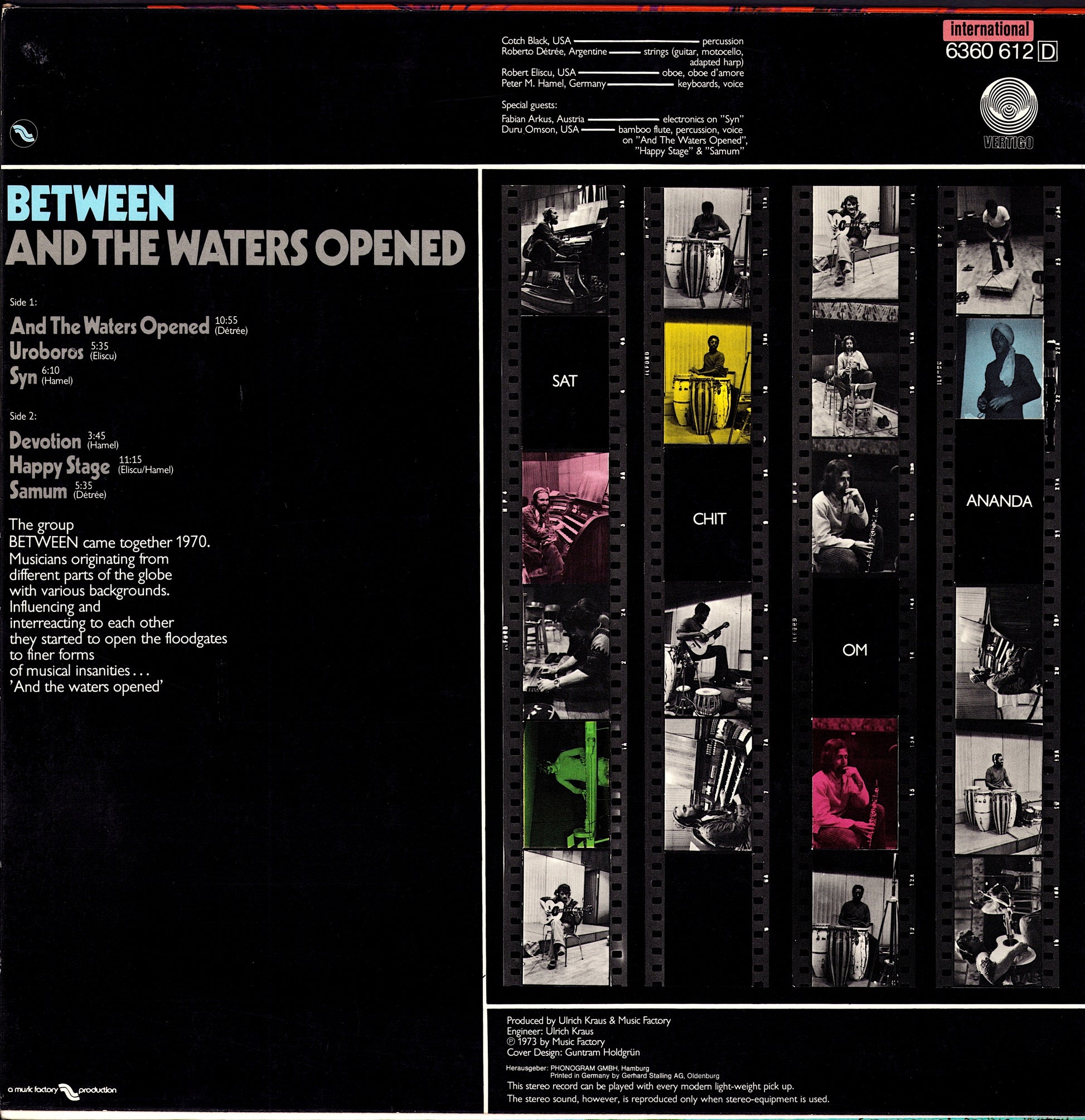 Between - Hesse Between Music Vinyl LP Kopie