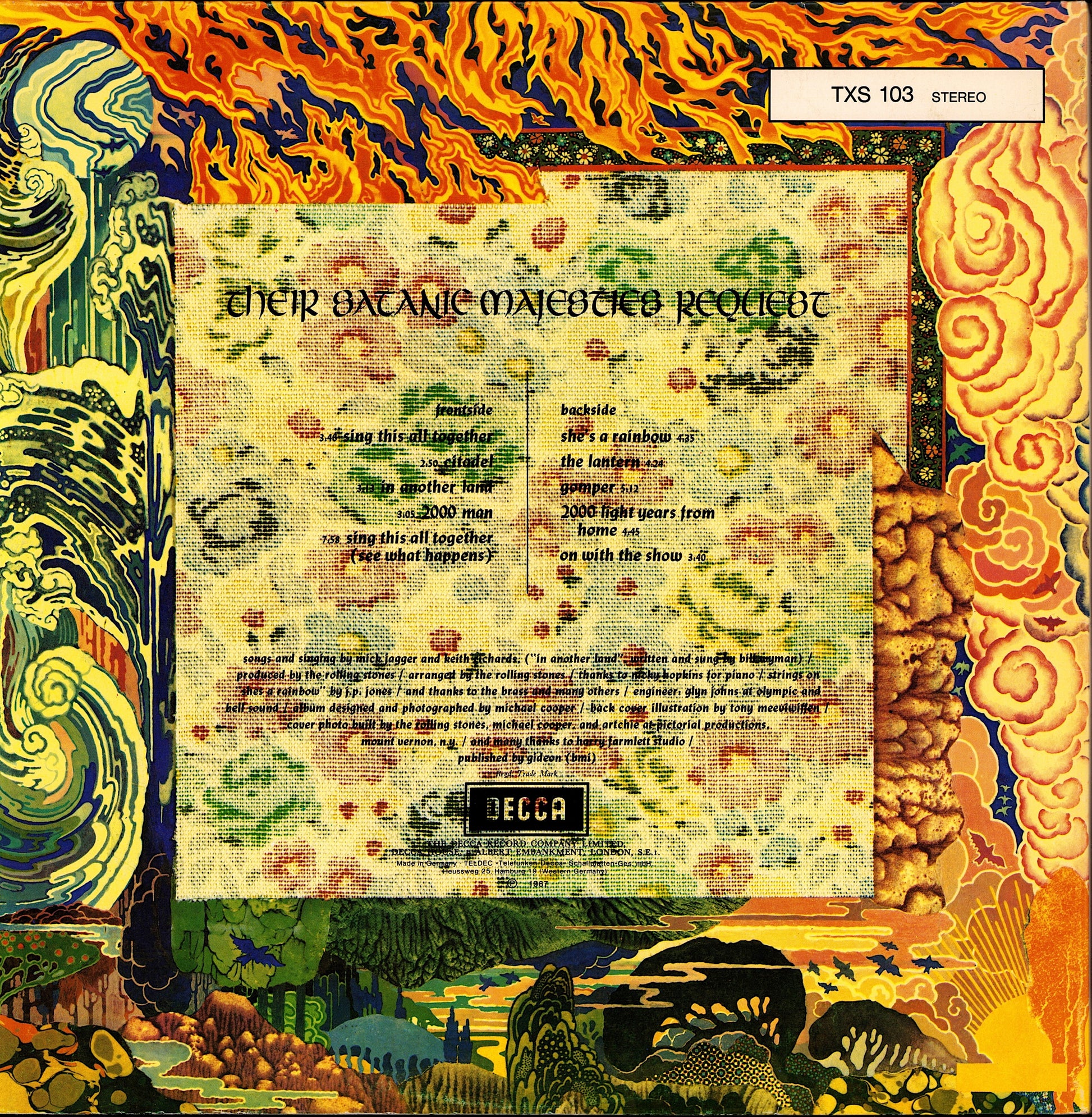 The Rolling Stones - Their Satanic Majesties Request Vinyl LP