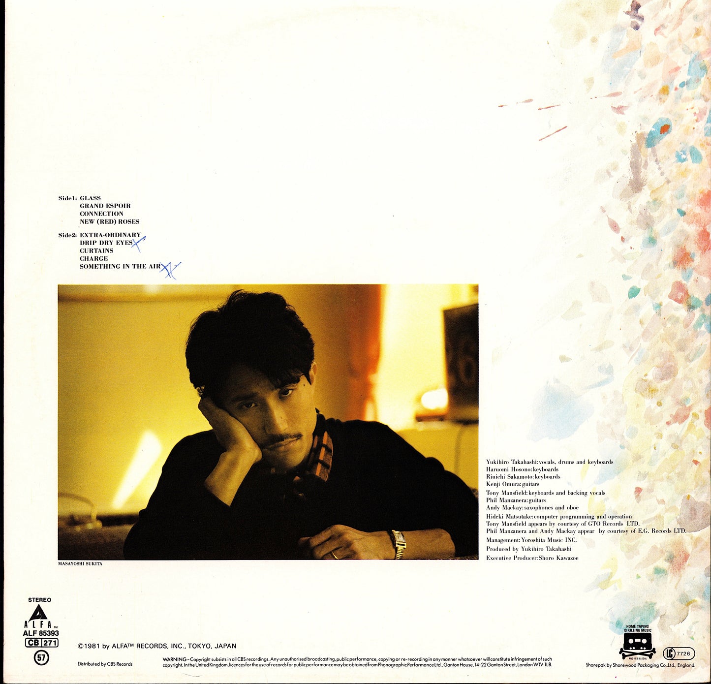 Anne Clark – The Sitting Room Vinyl LP Kopie