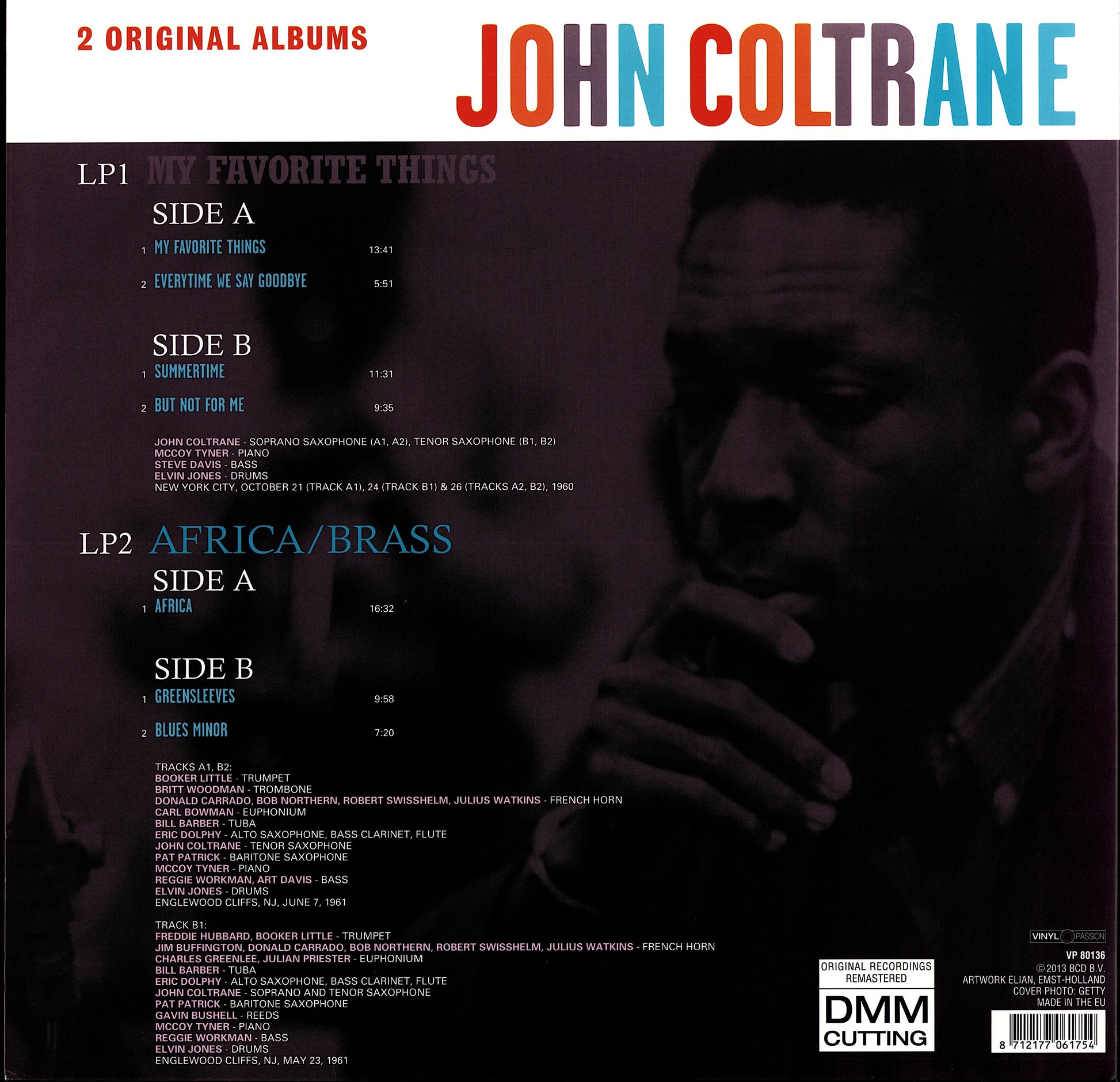 John Coltrane – Dakar Vinyl 2LP | DE Remastered | 1981 Kopie Kopie