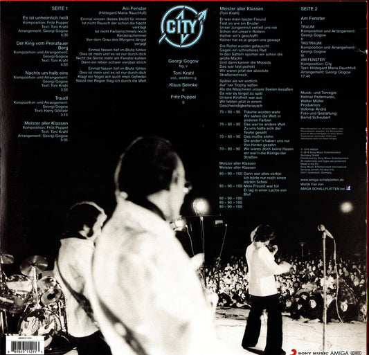 City - City Vinyl LP Kopie