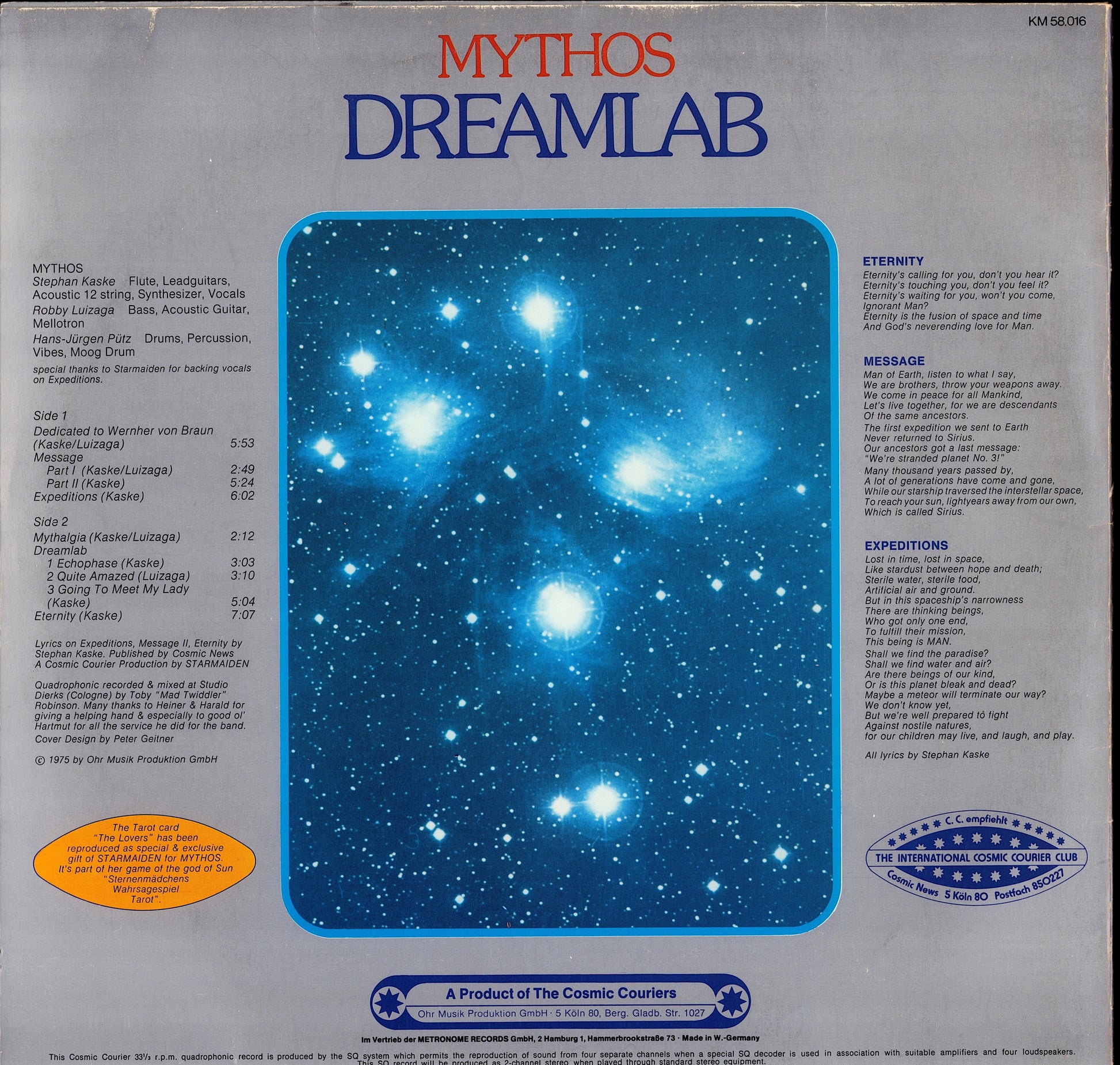 The Symphonic Rock Orchestra Wallenstein – Stories, Songs & Symphonies Vinyl LP Kopie