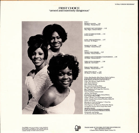 First Choice – Armed And Extremely Dangerous (Vinyl LP | UK Original | 1973)